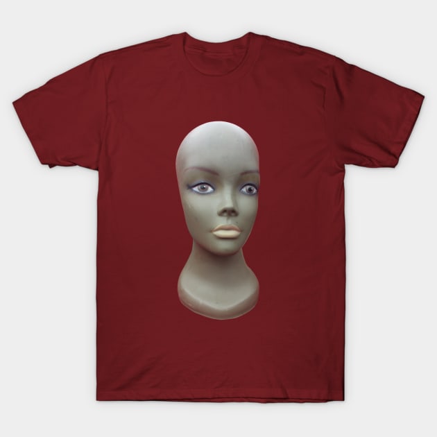 Fashion Mannequin Doll Wig Head T-Shirt by badlydrawnbabe